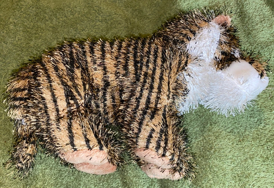 Ganz Webkinz Tiger Plush 9" Stuffed Animal Safari Africa Toy Brown Black White - Image 4 of 4