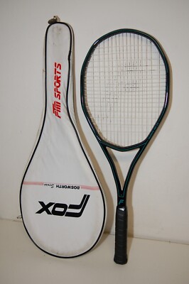 Raquette De Tennis FOX Graphite Pro 210 - Taille De Poignée 4 5/8 - Vintage Et Rare