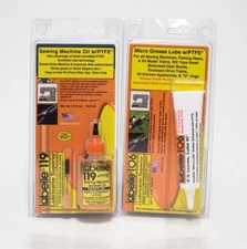 Labelle 2-Pack Sewing Machine Lubricant Set – Includes Premium Oil and Grease wi