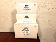 3 Dept 56 Accessory Sets Stone Bridge Come Into the Inn & Holiday Travelers READ