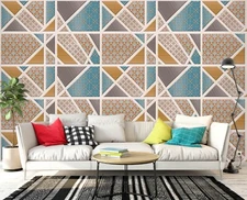 3D Graphic Pattern G9061 Wallpaper Wall Murals Removable Self-adhesive Honey