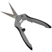 Piranha Pruners TRIMMING SCISSORS FLORA SNIP Straight Stainless Blades BAY HYDRO