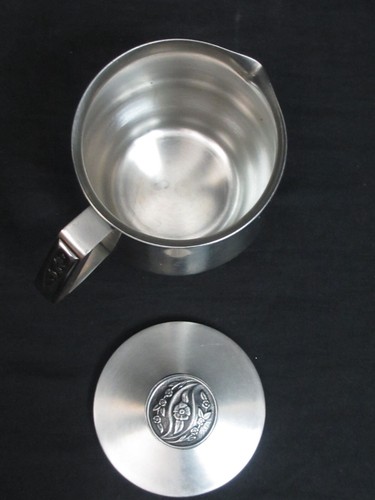 Rogers-Insilco Fashion Stainless Sugar & Creamer With Tray - Picture 6 of 7
