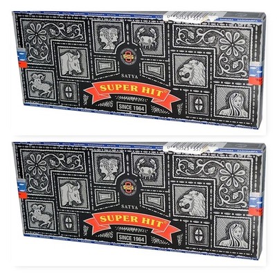 Satya Sai Baba Super Hit Incense Sticks 100-gram Pack of 2