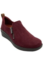 Ryka Washable Slip-On Sneaker Wedges Luminous Windsor Red