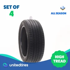 Set of (4) Used 215/55R17 Yokohama YK740 GTX 94V - 8-10/32 (14JP5)