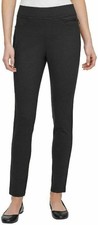 DKNY Jeans Ladies' Mid-Rise Pull On Ponte Pant