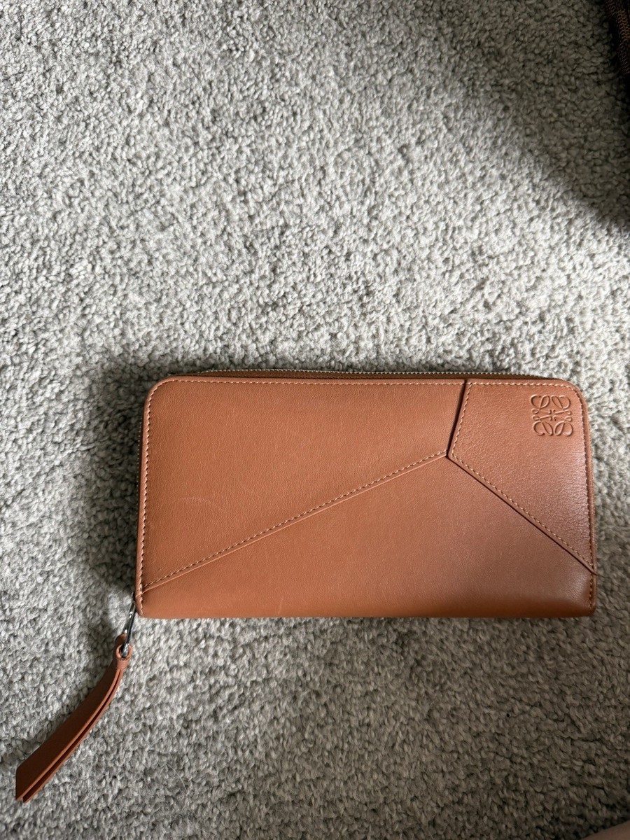 LOEWE Puzzle 6 Card Zip Wallet 財布 Loewe Puzzle Edge Zip Wallet | eBay