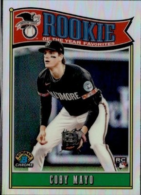 2025 Bowman Chrome Coby Mayo Rookies Refractor