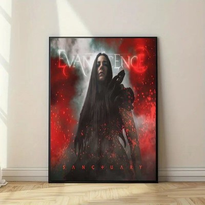 Evanescence Sanctuary Album Cover Poster