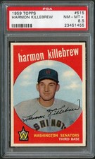 1959 Topps #515 Harmon Killebrew PSA 8.5 NM-MT 23451455 