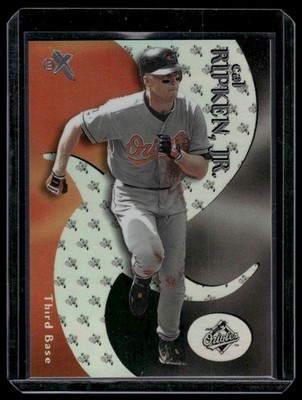 2000 Fleer E-X #8 Cal Ripken, Jr. Refractor