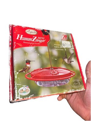 Aspects Mini HummZinger 8 Oz Hummingbird Feeder NEW In Box
