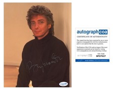 Barry Manilow "Mandy" Singer AUTOGRAPH Signed Autographed 8x10 Photo ACOA