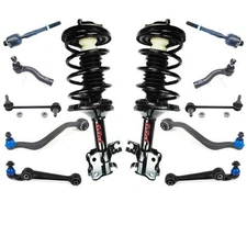 06-09 Fusion 2.3 Front Wheel Drive Automatic Coil Spring Struts C Arms Tie Rods