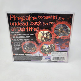 House of the Dead 2 (Sega Dreamcast, 1999) Case & Game Tested Working