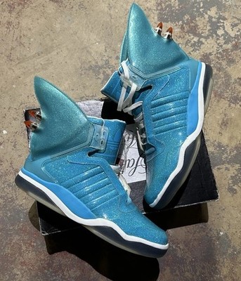 adidas Originals Jeremy Scott Wings Men's Shark Fin High Top Lace-Up Sneakers