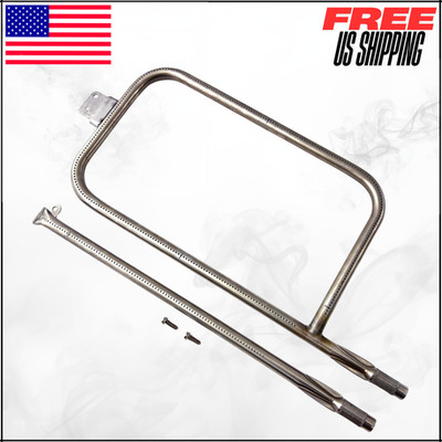Stainless Steel Grill Burner Tube Kit For Weber Q3000 Q3200 Gas Grills 23.75''