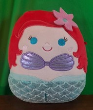 Squishmallows Disney 8 Inch Ariel The Little Mermaid Plush Ultrasoft Stuffed