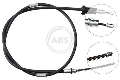2x Bremsseil Seilzug Feststellbremse A.B.S. K19996/2x für CHRYSLER NEON PL 16V