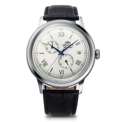 Orient Bambino Automatik Herrenuhr RN-AK0701S Weiß Silber Zifferblatt NEU JAPAN