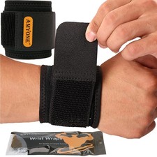 Wrist Brace, 2 PACK Wrist Wraps for Carpal Tunnel for women and men. Wrist St...