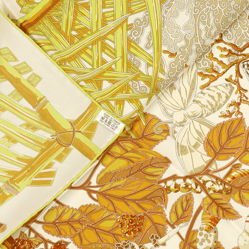 Hermes Scarf MYTHES ET METAMORPHOSES 90cm Silk Carre Foulard ANNIE FAIVRE - Picture 5 of 8