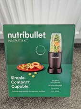 Image of Nutribullet 600w Series Starter Kit in Graphite with 700ml Cup New Sealed