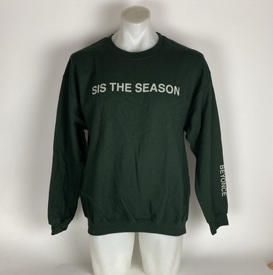 Beyonce Holiday Collection 2017, Holiday Sweatshirt Size Large green