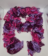 Rüschenschal Handarbeit Rüschenwolle Schal Stola Neu Neu