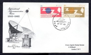 Fiji 1965 ITU Centenary First Day Cover