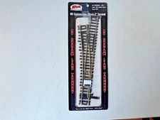 Atlas #281 HO Scale #4 Custom-Line "Mark 3" Left Hand Turnout-Nickel Silver-NIOP