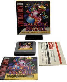 Nintendo Virtual Boy Galactic Pinball Japan Edition VUE-VGPJ-JPN