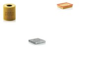 Inspektionspaket Filtersatz L MANN-FILTER Aktivkohlefilter Filtereinsatz für N2