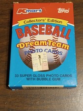 1989 Topps Kmart Baseball Dream Team 33 card set (Many Hall of Famers)