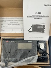 Tecsun PL600 AM FM SW SSB Synchronous Shortwave PL-600 Air band Radio World
