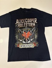 Alice Cooper Halestorm Tour Shirt Mens Large ...