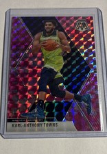 2019-20 Panini Mosaic - Karl-Anthony Towns #83 Pink Camo Prizm