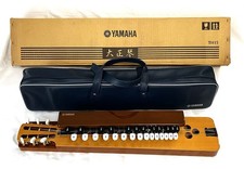 Yamaha TH-15 Taishogoto Japanese Zither Nagoya Harp w/ Case Spare Strings