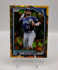 2024 Bowman Draft Sapphire #BDC-170 Dawel Joseph Gold #18/50 Mariners Prospect 