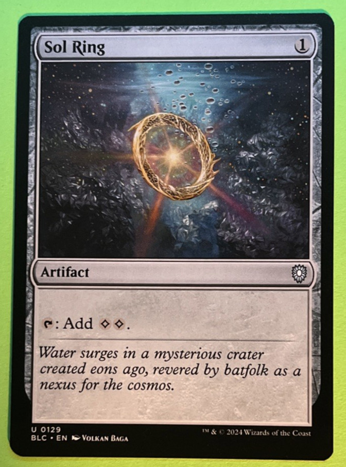 Sol Ring BLC 129 MTG NM/M Never Played MTG