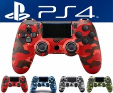 Wireless Controller Bluetooth Gamepad for PlayStation4 PS4 Camo Multi-color