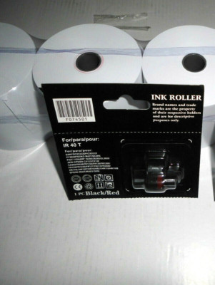 5 Additionsrollen + 1 Farbrolle f.Casio Tischrechner HR-150RCE 200RCE  HR-265CE
