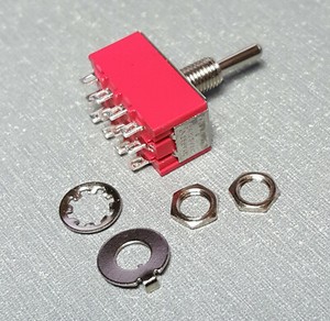 Interruttore ON OFF 3 Pin Interruttore A Levetta 12V ON/OFF Con - Foto 5