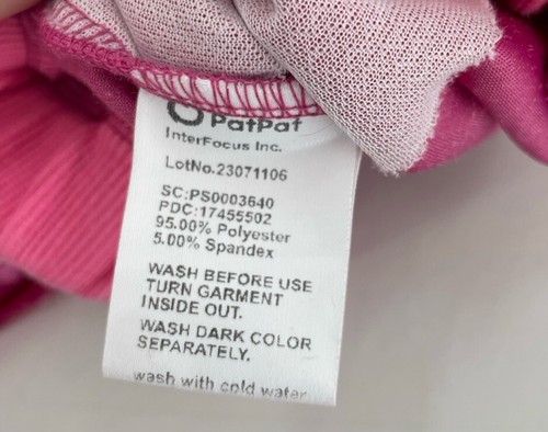 Barbie Girl’s Bright Pink Velour Pull On Pants Size 11/12Y Barbiecore - Picture 10 of 10