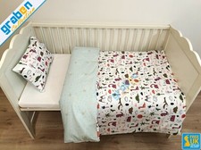 100% COTTON BEDDING SET FOR Toddler Bed Cot Bed Duvet Cover&Pillowcase 120x150cm