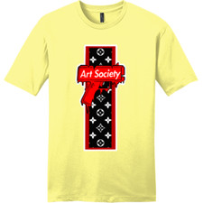 NEW Art Society SUPER DRIP Tee Shirt YELLOW SMALL-4XLARGE MADE IN USA LIMITED
