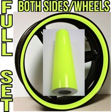 Neon Fluorescent Motorcycle Rim Wrap Wheel Stripes Decals Inner Stickers Tape 17 Neon Fluorescent Motorcycle Rim Wrap Wheel Stripes Decals Inner Stickers Tape 17