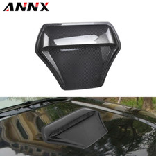 Air Flow Scoop Hood Intake Vent Bonnet Trim Cover Universal Carbon Fiber Air Flow Scoop Hood Intake Vent Bonnet Trim Cover Universal Carbon Fiber