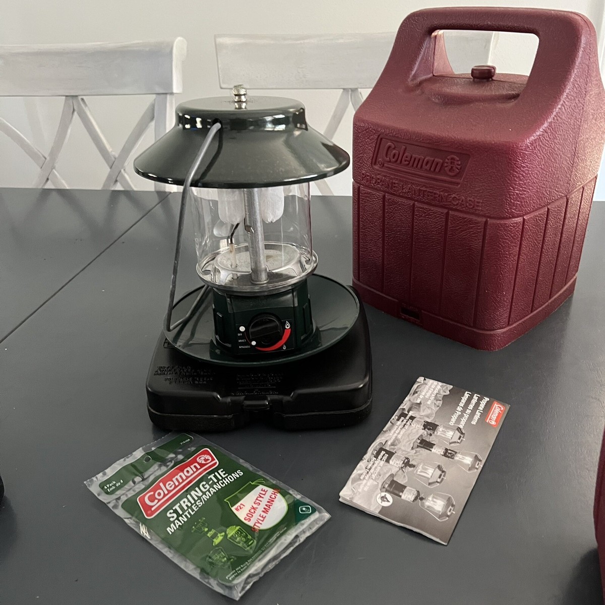 Coleman Propane Lantern and Hard Carry Case 5154-097C | eBay